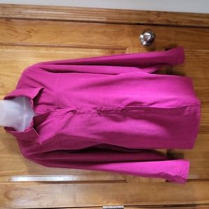 Apparenza fusia button down Blouse size: 20W stretch fit